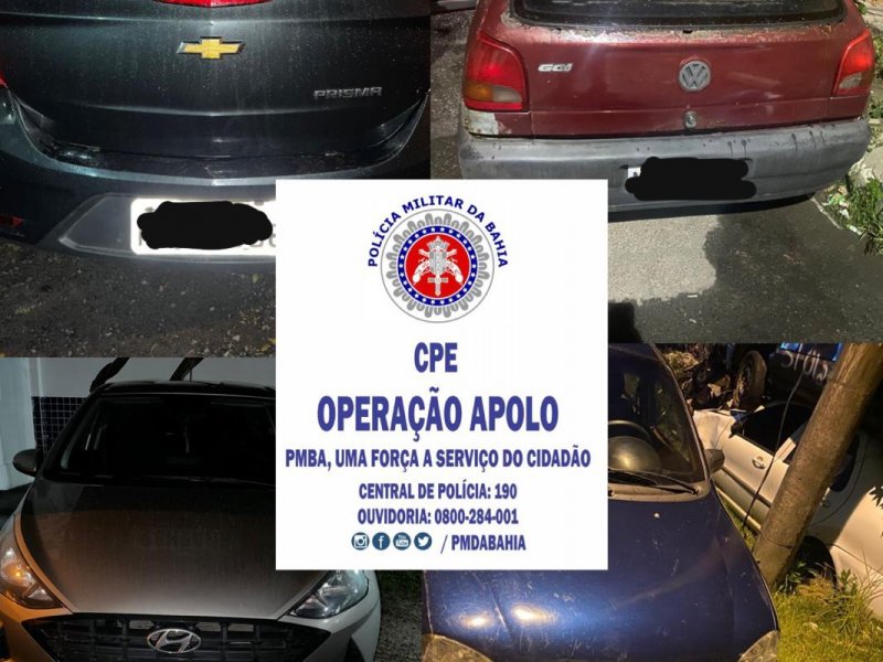 Imagem de Operação Apolo prende dupla por roubo de quatro veículos em Camaçari
