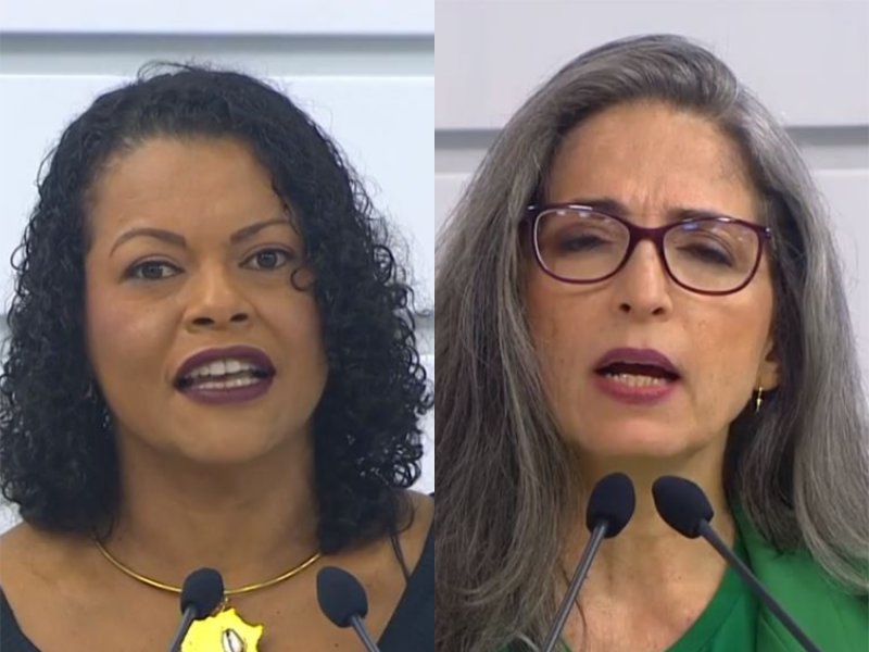 Imagem de Bahia: Tâmara Azevedo e Raíssa Soares esquentam clima em debate de candidatos ao Senado 