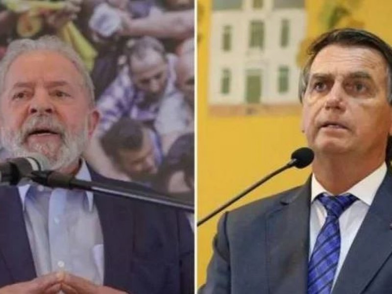 Imagem de Exame/Ideia: Lula sobe para 47% e Bolsonaro tem 37%