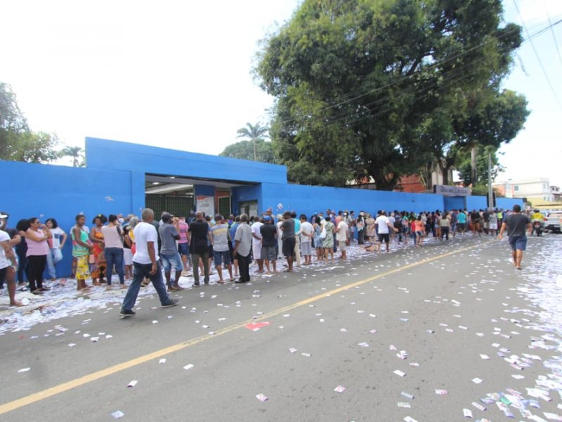 Imagem de Eleições: Brotas apresenta movimento intenso de eleitores no início da manhã deste domingo (2)