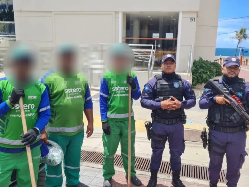 Imagem de Agentes da Limpurb denunciam ameaça de homem armado após remoção de adesivos de campanha política