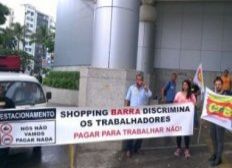 Imagem de Comerciários farão manifestação no Salvador Shopping por cobrança de estacionamento