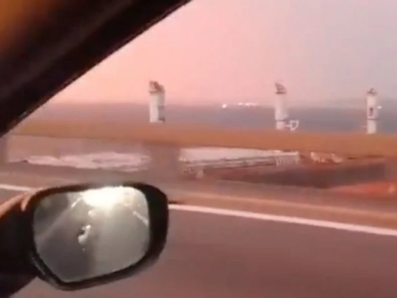 Imagem de Ponte Rio-Niterói tem trânsito liberado após colisão de navio