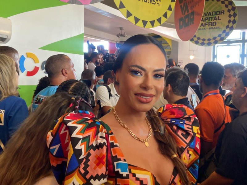 Imagem de Rebeca Reis conta como é participar de seu primeiro carnaval enquanto primeira-dama de Salvador