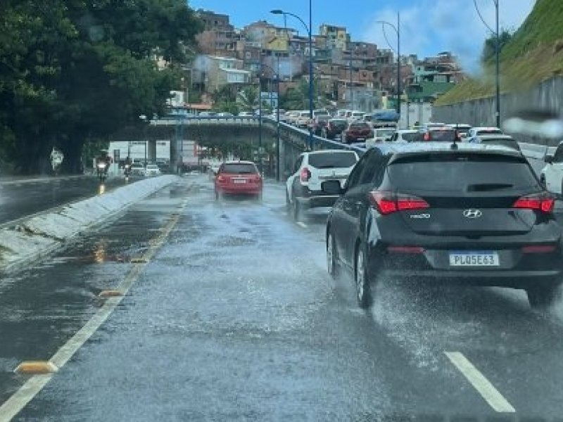Imagem de Saiba quais os bairros que tiveram maior volume de chuva nas últimas 24 horas em Salvador