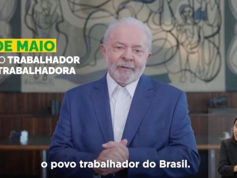 Imagem de Em discurso do dia do trabalho, Lula se compromete a aprovar a isenção do IR para quem recebe até R$5 mil reais