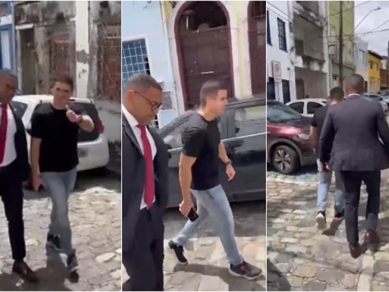 Imagem de VÍDEO: Marcelo Castro é flagrado chegando para depor em delegacia que apura 'escândalo do Pix' 