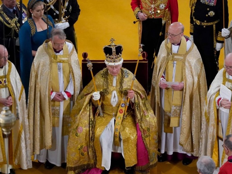 Imagem de Charles III é coroado rei da Inglaterra