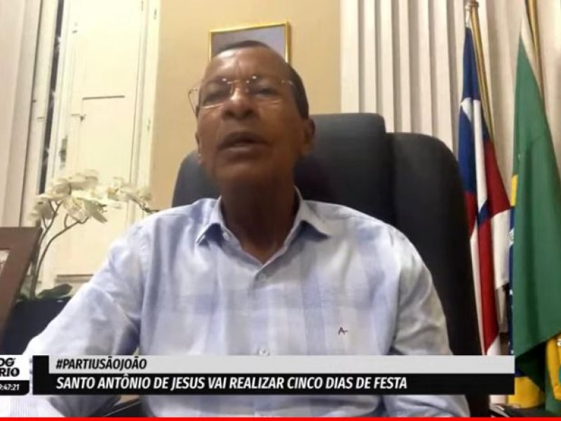 Imagem de Apesar de ser oposição ao governo, prefeito de Santo Antônio destaca diálogo: 'nunca tivemos dificuldades'