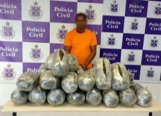 Imagem de DPT admite erro ao confundir 31kg de droga com 31g em laudo na Bahia