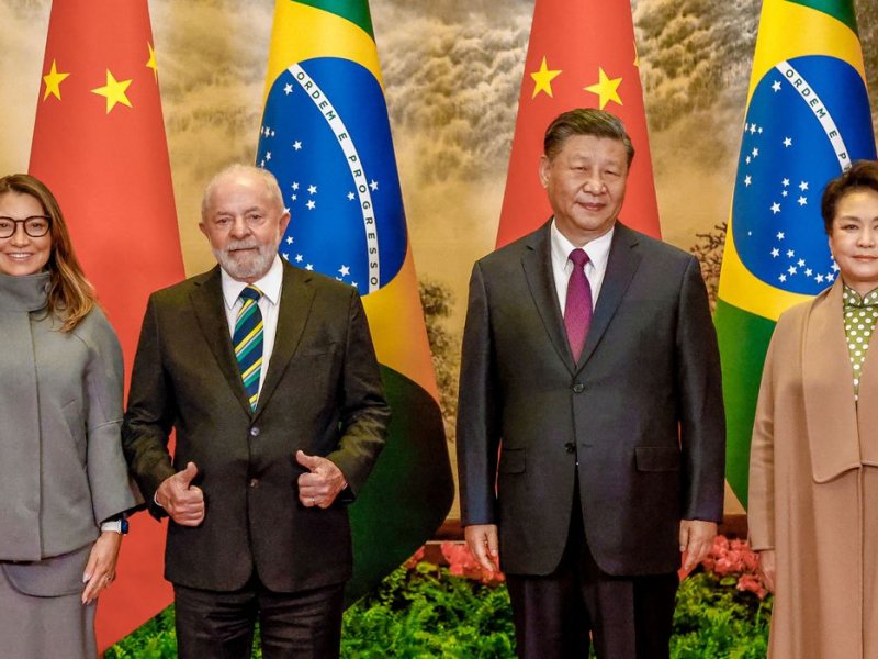 Imagem de Lula relata nova conversa com Xi Jinping sobre Ucrânia