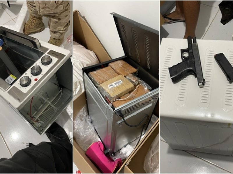 Imagem de Polícia investiga se facção recebia drogas e armas escondidas em eletrodomésticos novos