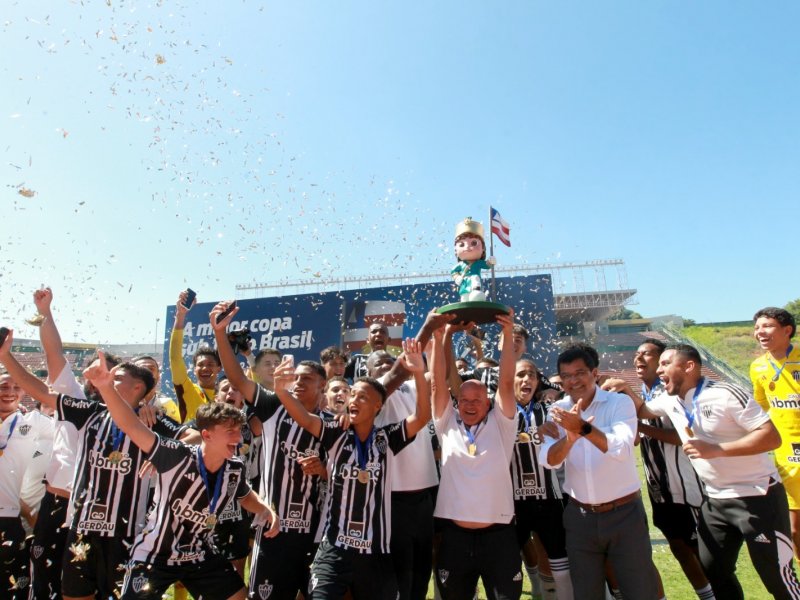 Imagem de Ao derrotar Flamengo, Atlético-MG conquista a Copa 2 de Julho de Futebol Sub-15 