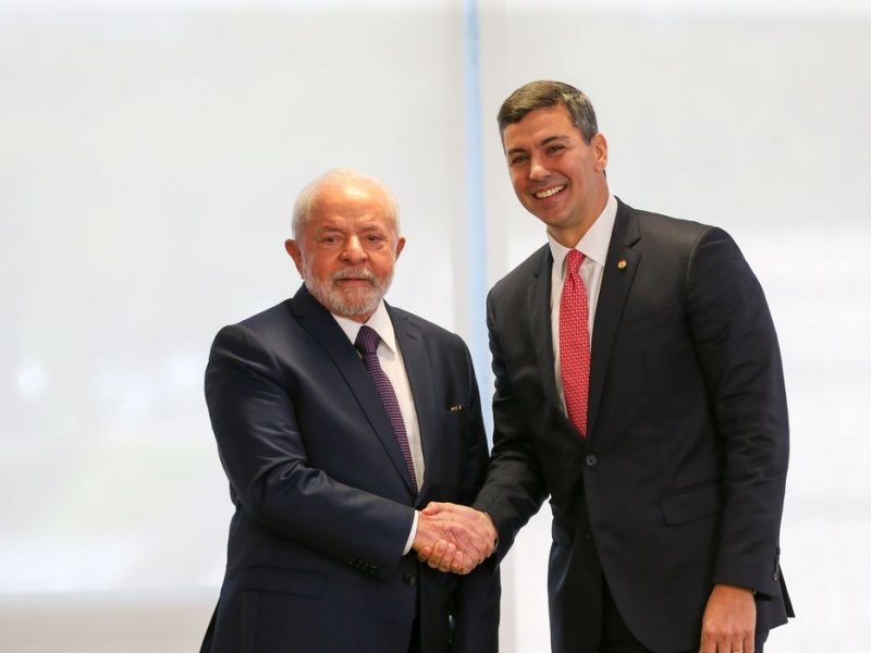 Imagem de Lula e presidente eleito do Paraguai discutem sobre segurança e Itaipu