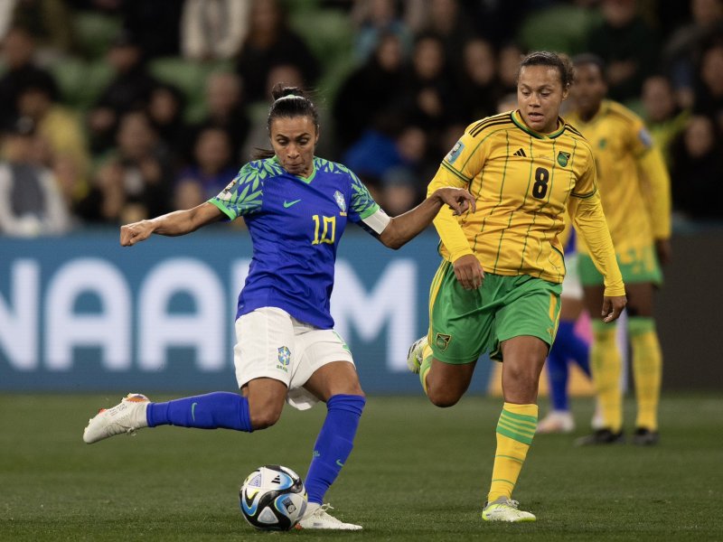Imagem de Em jogo dramático, Brasil empata com a Jamaica e se despede da Copa do Mundo feminina