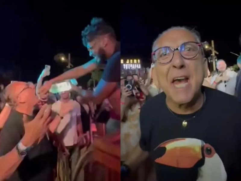 Imagem de "Jeri enlouqueceu": Galvão Bueno viraliza nas redes sociais ao virar vodca em balada; assista