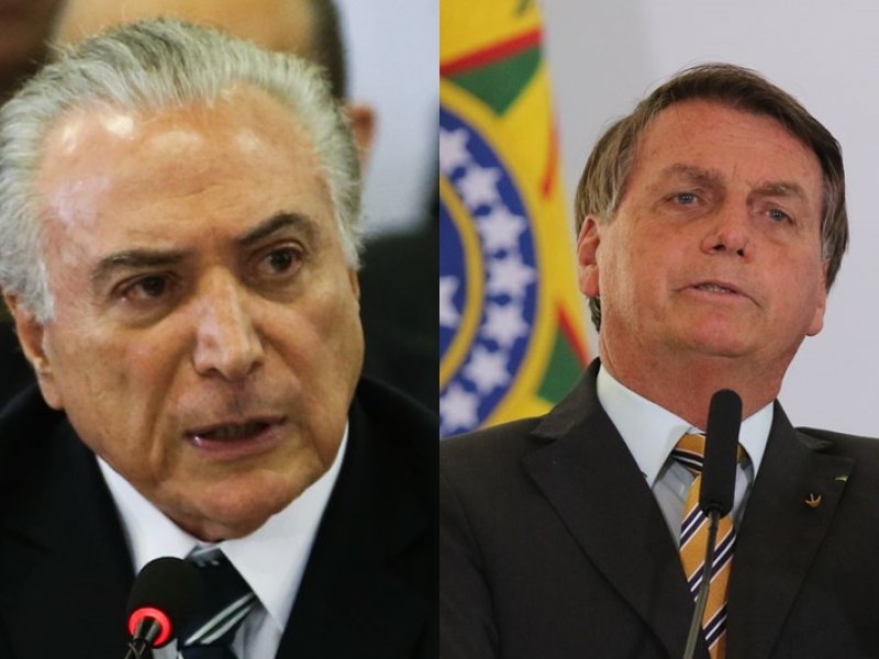 Imagem de Michel Temer comenta possibilidade de prisão de Jair Bolsonaro: "não acho útil"