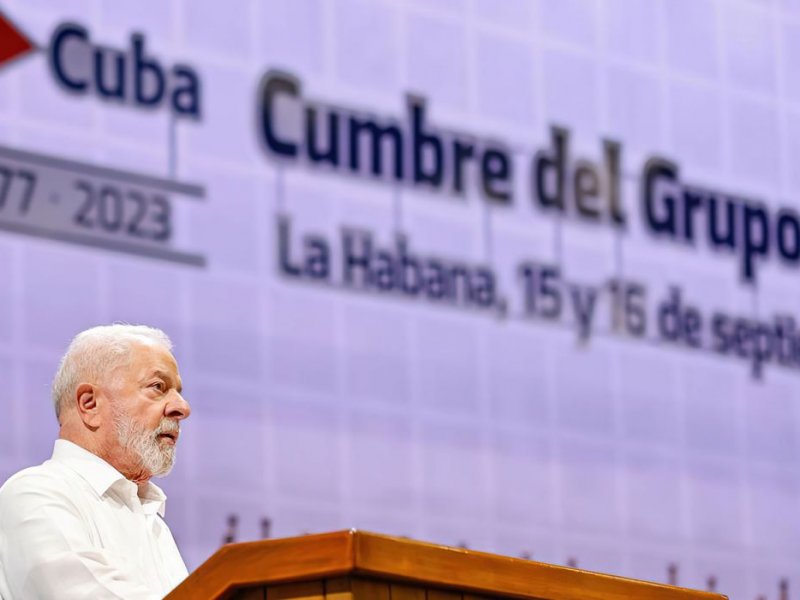 Imagem de Em Cuba, Lula critica modelo de negócios de empresas de tecnologia