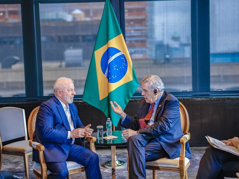 Imagem de Lula: mudança climática e desigualdade são principais desafios globais