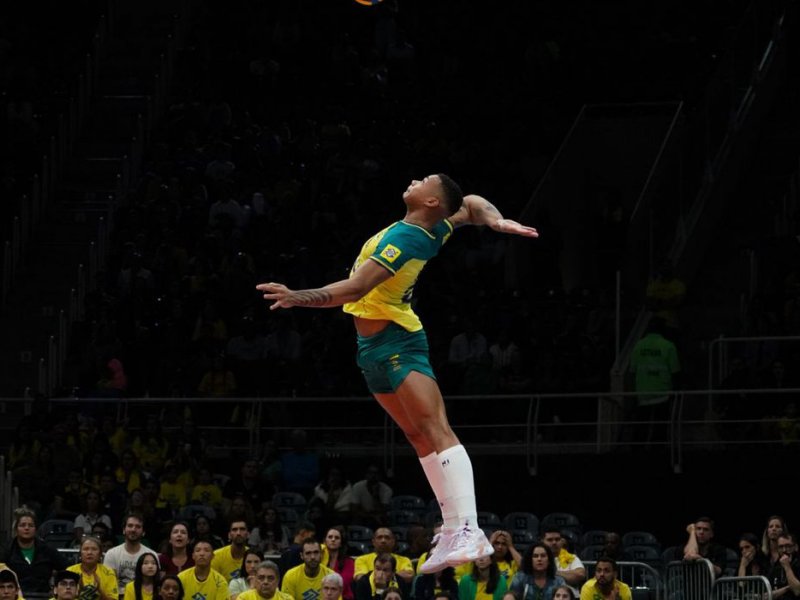 Imagem de Seleção brasileira vence segunda disputa seguida pelo Pré-Olímpico de vôlei