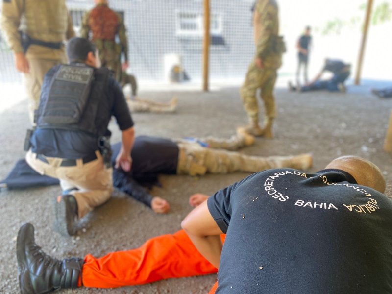 Imagem de Corregedoria da SSP prepara policiais para cuidados de traumas gerados por tiros 