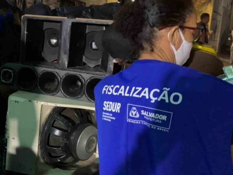 Imagem de Mais de 800 equipamentos sonoros são apreendidos em Salvador em 2023; veja bairros que lideram denúncias de som alto