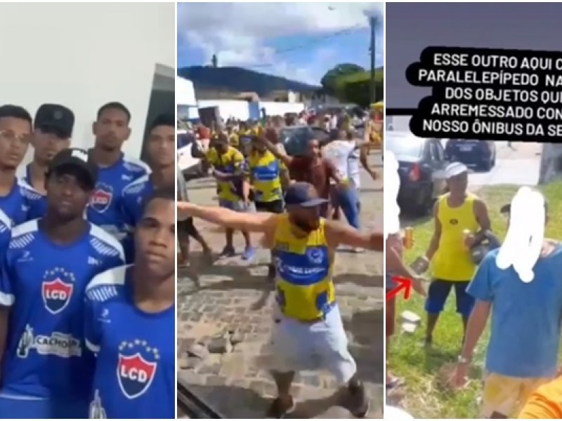 Imagem de Jogadores de Cachoeira relatam tensão durante ataque de torcida em Ipiaú: 'Tivemos que facilitar o jogo'