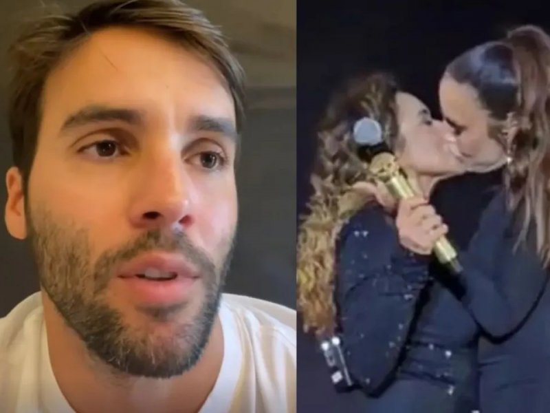 Imagem de Daniel Cady sobre beijo de Ivete Sangalo e Daniela Mercury: "Demostração de carinho" 