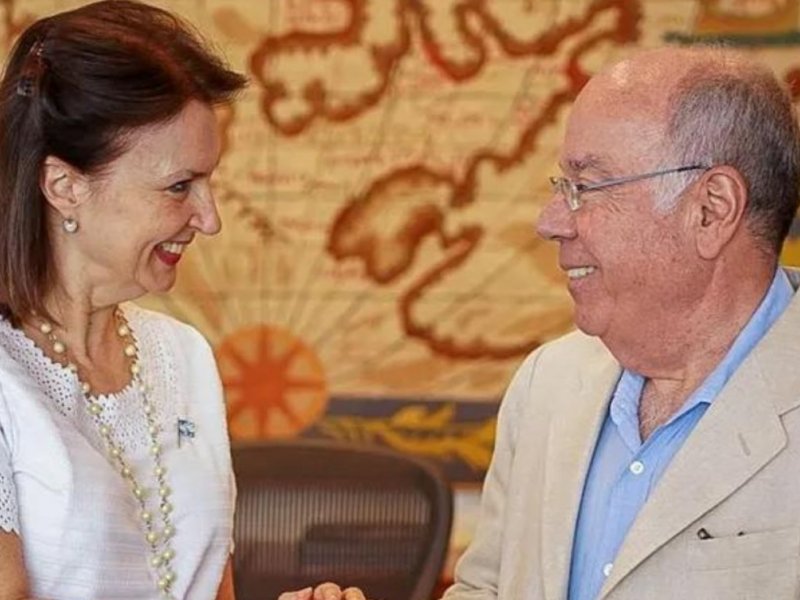 Imagem de Futura chanceler de Milei se reúne com ministro de Lula em Brasília