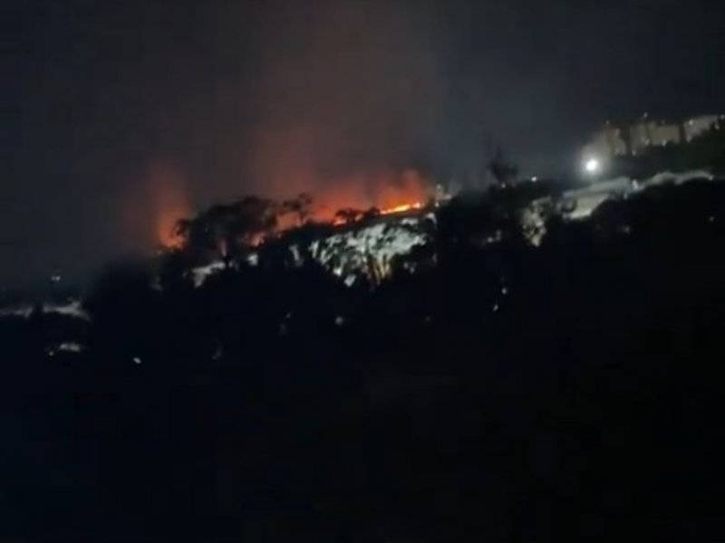 Imagem de Vídeo: fogo atinge região da Paralela em Salvador