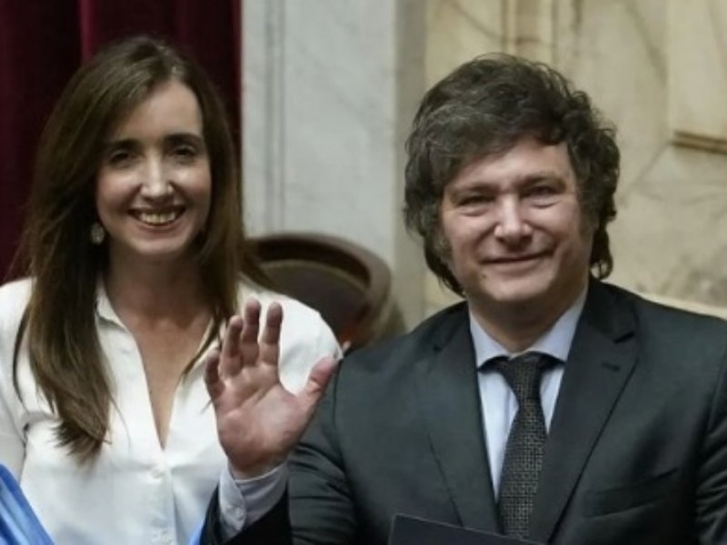 Imagem de Javier Milei toma posse como novo presidente da Argentina
