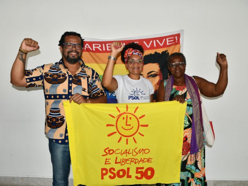 Imagem de Congresso aprova pré-candidatura de Kleber Rosa à prefeitura e elege Larissa Barros nova presidenta do PSOL Salvador