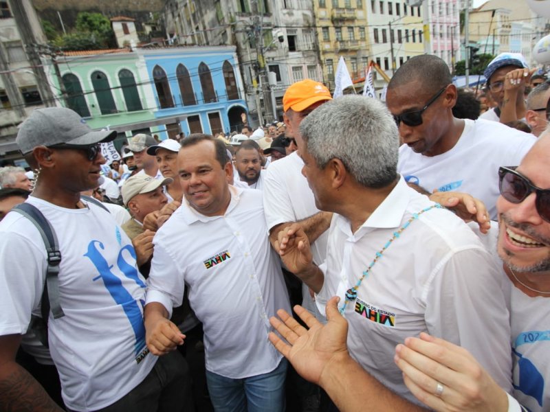 Imagem de Bonfim 2024: 'Lá tem apenas um que decide, que é o ex-prefeito', diz Geraldo Jr. sobre base de Bruno Reis 