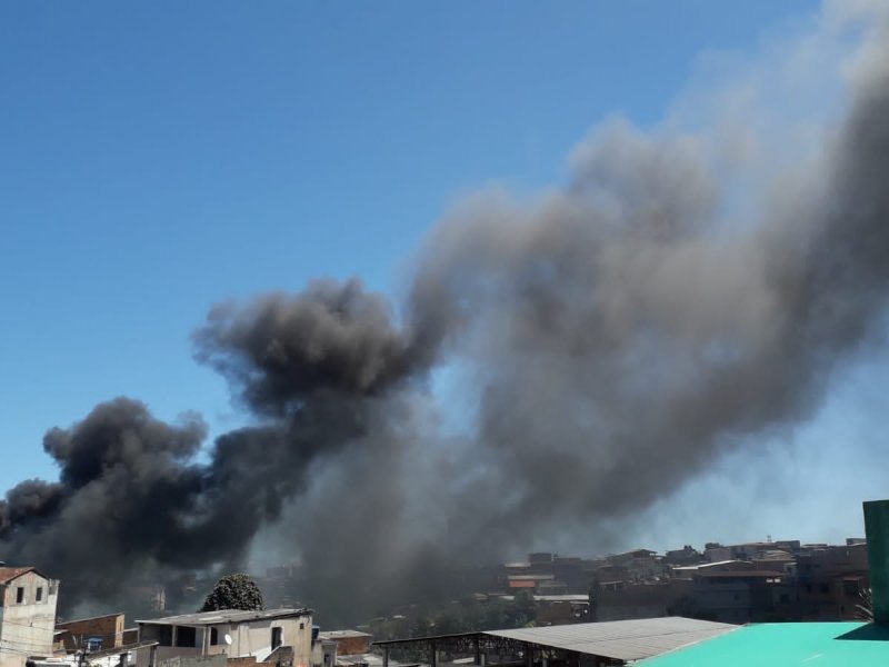 Imagem de VÍDEO: Incêndio assusta moradores em Águas Claras