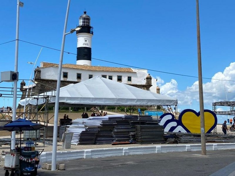 Imagem de Tinoco solicita investigação do MPF sobre instalação da PM-BA no Farol da Barra durante o Carnaval 2024