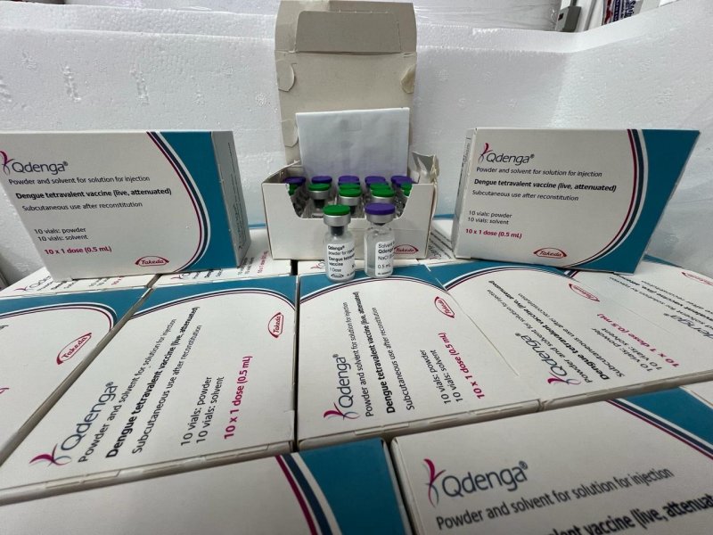 Imagem de Bahia recebe primeiras doses da vacina contra dengue