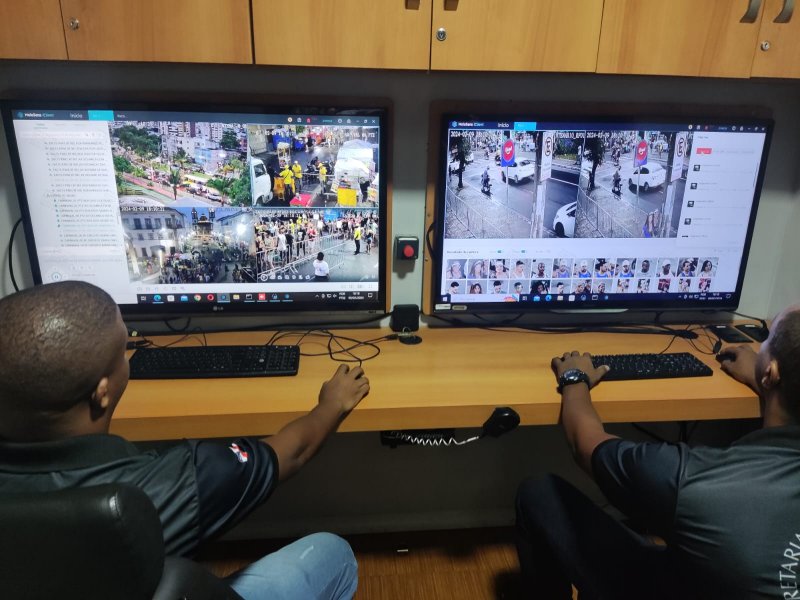 Imagem de Plataformas de Observação Elevada ajudam na busca de foragidos da Justiça no Carnaval 2024