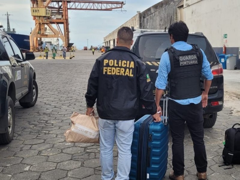 Imagem de Cocaína 'com alto teor de pureza' é apreendida em cruzeiro no porto de Ilhéus 
