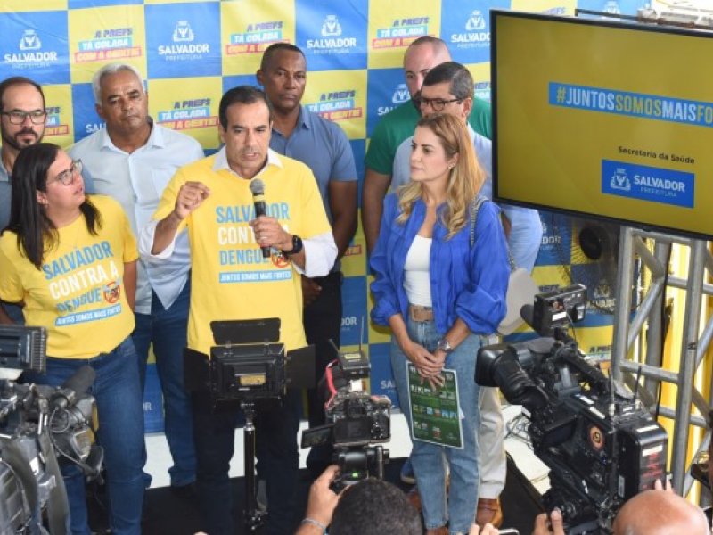 Imagem de Prefeitura lança campanha Salvador Contra a Dengue