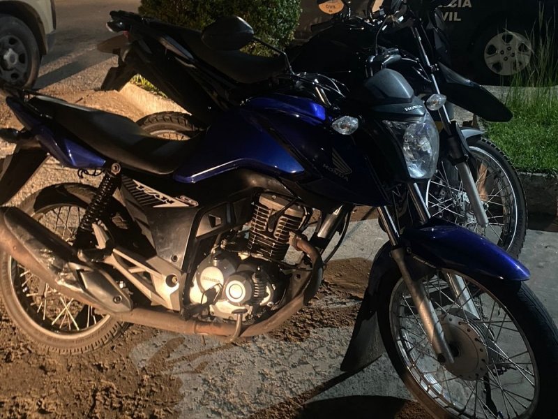 Imagem de PM recupera moto com restrição de roubo na Suburbana