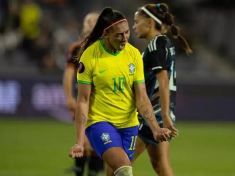 Imagem de Brasil goleia Argetina por 5×1 e avança para semifinal da Copa Ouro