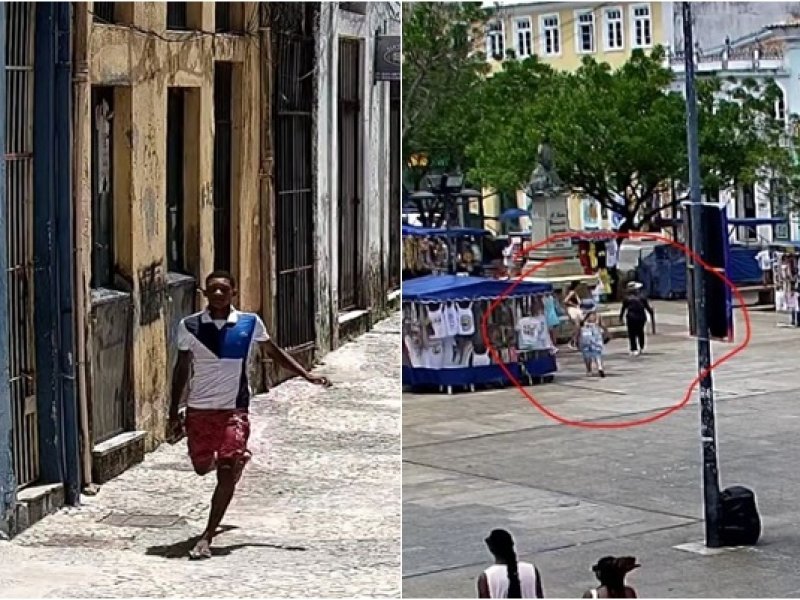 Imagem de Suspeito de roubar celular de turista é detido no Centro Histórico de Salvador