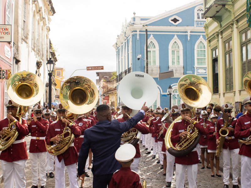 Imagem de Fundação Cultural da Bahia seleciona filarmônicas para o desfile do 2 de Julho