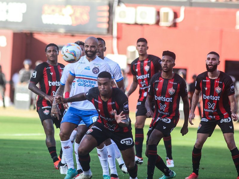 Imagem de Tabu: Vitória defende invencibilidade contra Bahia pela Série A no Barradão