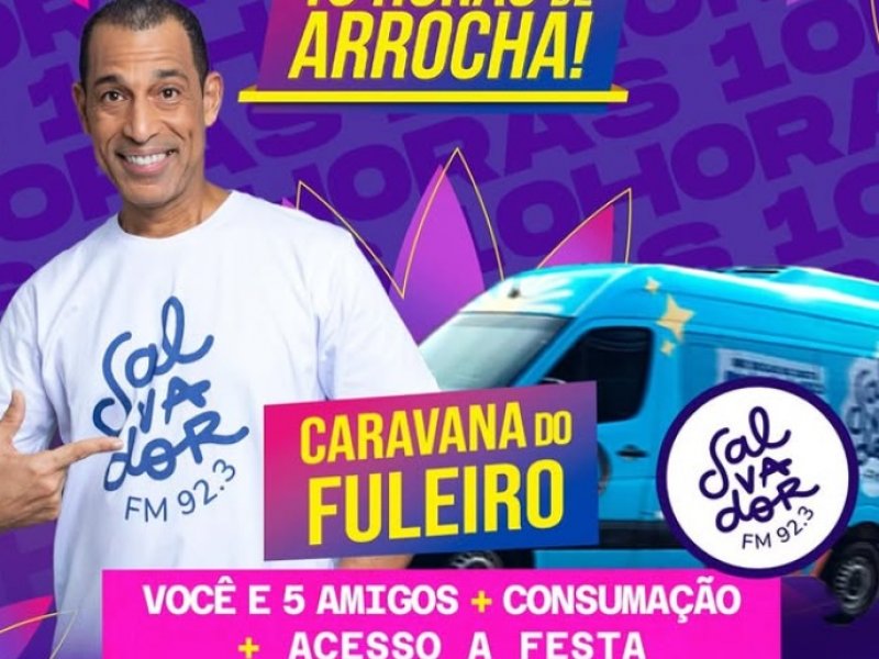 Imagem de Rádio Salvador FM leva ouvintes para o 10H de Arrocha com Jeffinho Simpatia