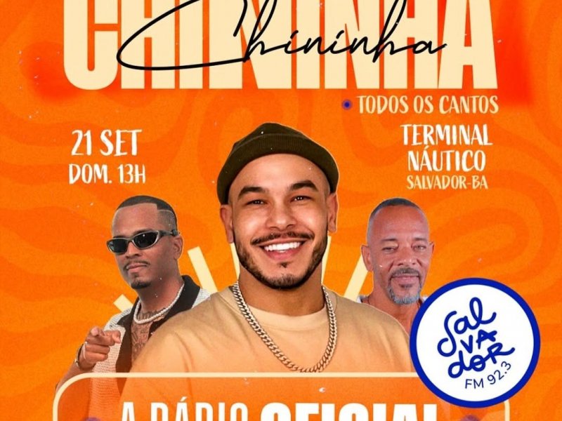 Imagem de Salvador FM realiza seu sonho: você no show de Chininha com tudo pago