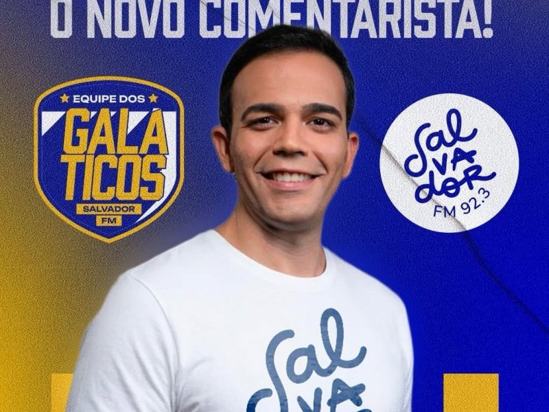 Imagem de Pedro Sento Sé reforça equipe dos Galáticos, na Salvador FM