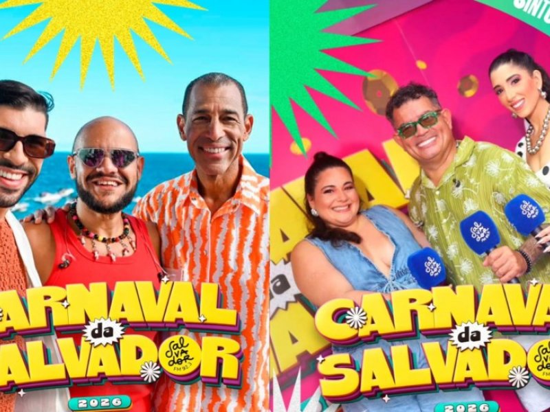Imagem de Salvador FM se destaca na transmissão do Carnaval 2026