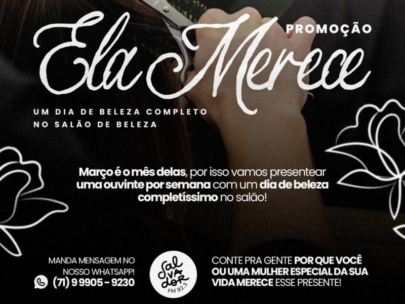 Imagem de Salvador FM lança promoção especial dedicada às mulheres