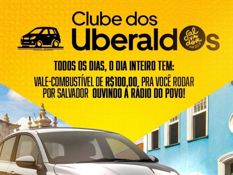 Imagem de Salvador FM lança ‘Clube do Uberaldo’ e retoma promoção de combustível para motoristas de aplicativo